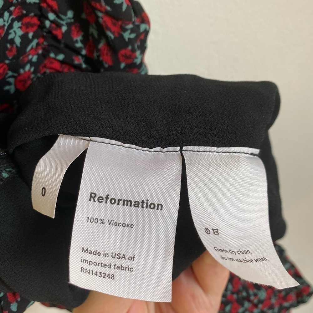 NWT Reformation Wyatt Dress in Mabel Floral - Picture 9 of 10